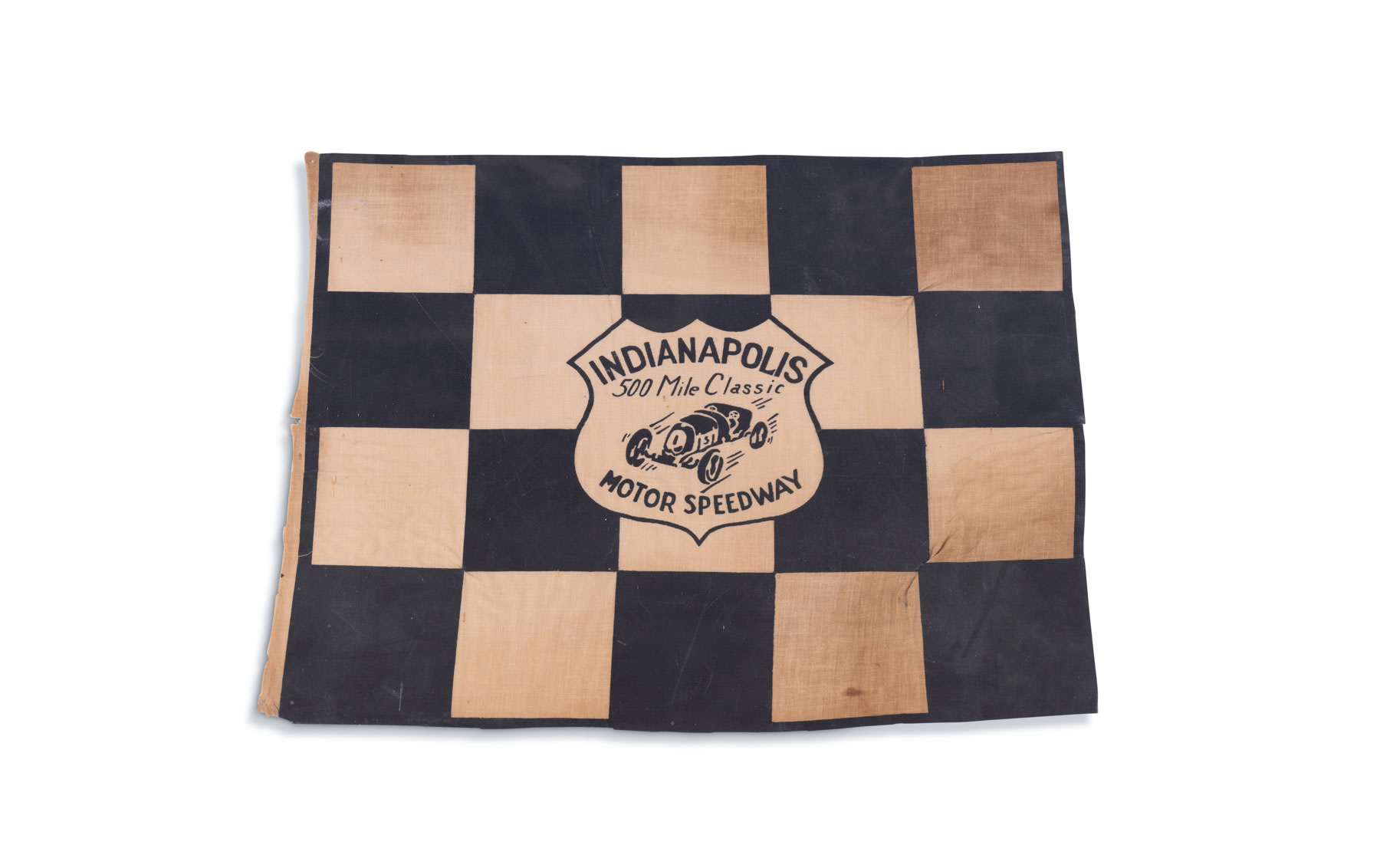Vintage Indianapolis 500 Motor Speedway Commemorative Flag | Gooding ...